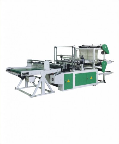 MD-HC double layer four line bottom sealing bag making machine